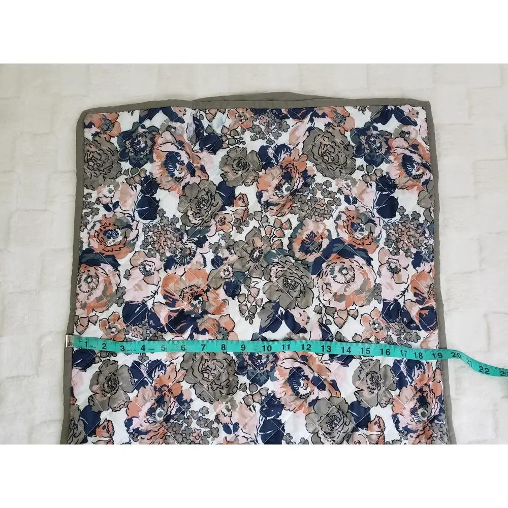 Vera Bradley 2 Standard Pillow Shams Floral Exuberant Floral Sage 20